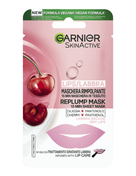 Maschera in Tessuto Labbra Rimpolpante