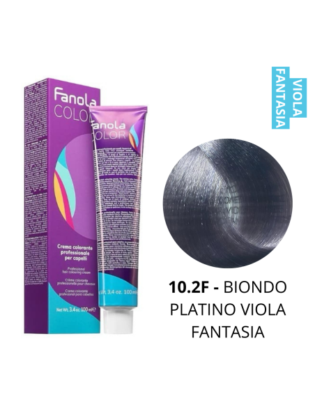 Crema Colorante (10.2F BIONDO PLATINO VIOLA FANTASIA) - FANOLA