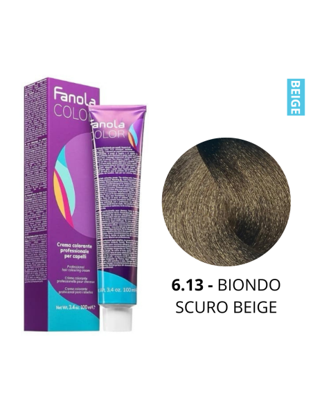 Crema Colorante (6.13 BIONDO SCURO BEIGE) - FANOLA
