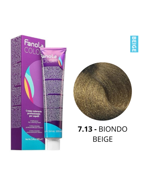 Crema Colorante (7.13 BIONDO BEIGE) - FANOLA
