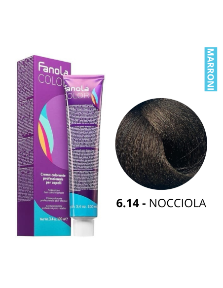 Crema Colorante (6.14 NOCCIOLA) - FANOLA