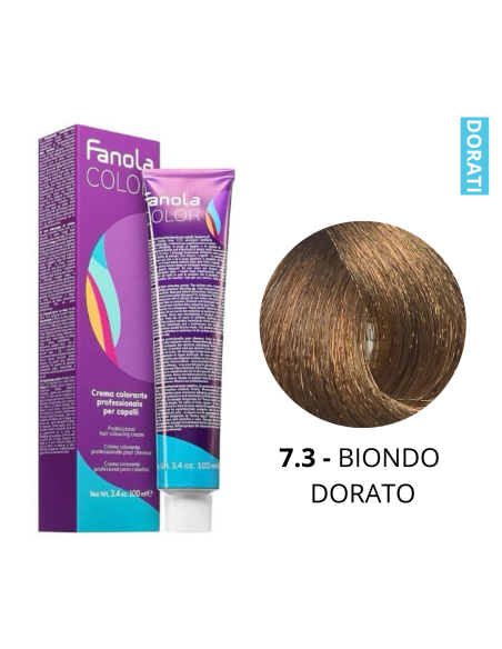 Crema Colorante (7.3 BIONDO DORATO) - FANOLA