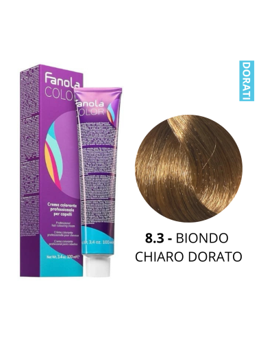 Crema Colorante (8.3 BIONDO CHIARO DORATO) -...