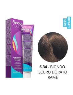 Crema Colorante (6.34 BIONDO SCURO DORATO RAME) - FANOLA
