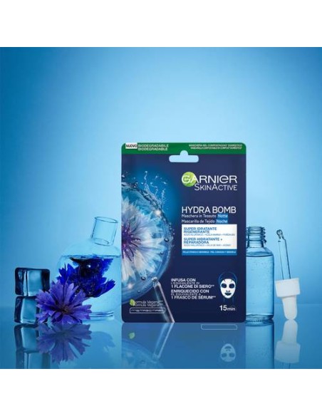 Maschera In Tessuto Super Idratante Rigenerante Per Pelle Stanca E Sensibile