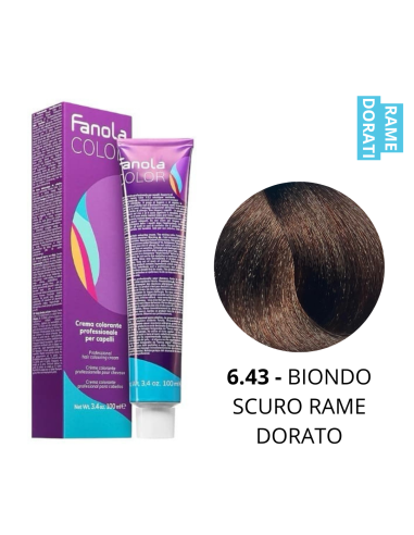 Crema Colorante (6.43 BIONDO SCURO RAME DORATO)...