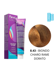 Crema Colorante (8.43 BIONDO CHIARO RAME DORATO) - FANOLA