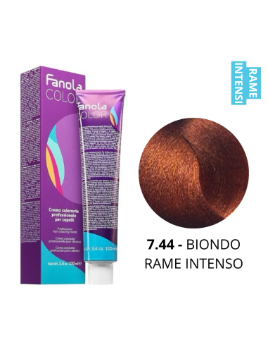 Crema Colorante (7.44 BIONDO RAME INTENSO) -...