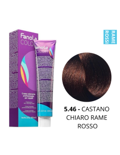 Crema Colorante (5.46 CASTANO CHIARO RAME ROSSO) - FANOLA