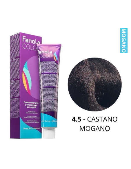 Crema Colorante (4.5 CASTANO MOGANO) - FANOLA