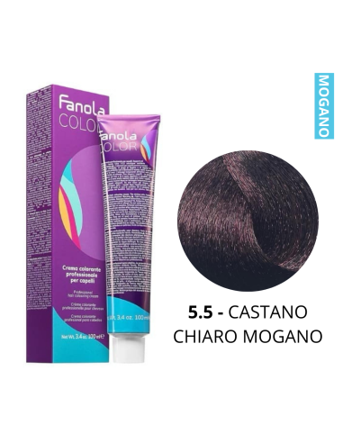 Crema Colorante (5.5 CASTANO CHIARO MOGANO) -...