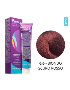 Crema Colorante (6.6 BIONDO SCURO ROSSO) - FANOLA