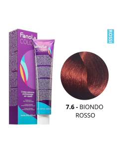 Crema Colorante (7.6 BIONDO ROSSO) - FANOLA