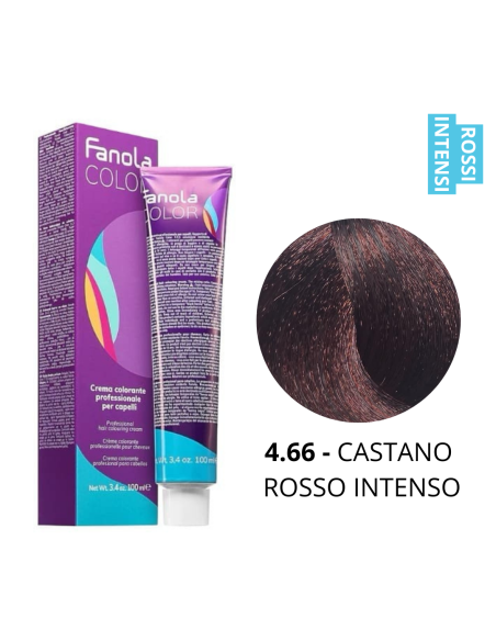 Crema Colorante (4.66 CASTANO ROSSO INTENSO) - FANOLA