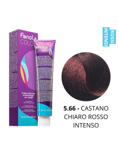Crema Colorante (5.66 CASTANO CHIARO ROSSO INTENSO) - FANOLA