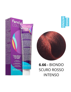 Crema Colorante (6.66 BIONDO SCURO ROSSO INTENSO) - FANOLA