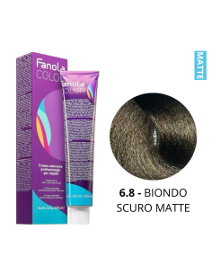Crema Colorante (6.8 BIONDO SCURO MATT) - FANOLA