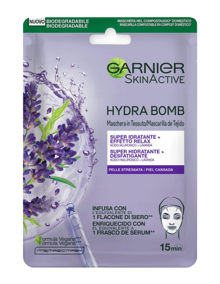 Maschera In Tessuto Super Idratante Effetto Rrelax Per Pelle Stressata