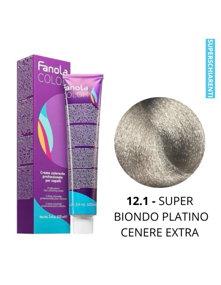 Crema Colorante (12.1 SUPER BIONDO PLATINO CENERE EXTRA) - FANOLA