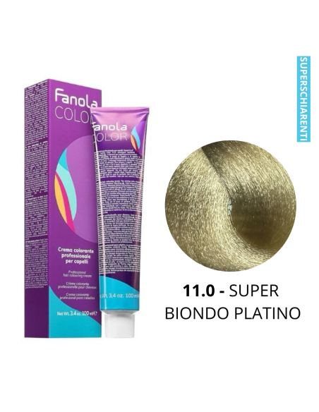 Crema Colorante (11.0 SUPER BIONDO PLATINO) - FANOLA