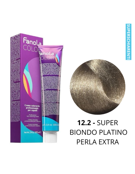 Crema Colorante (12.2 SUPER BIONDO PLATINO PERLA EXTRA) - FANOLA