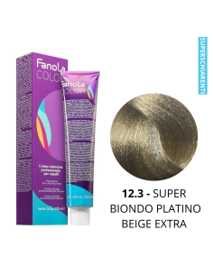 Crema Colorante (12.3 SUPER BIONDO PLATINO BEIGE EXTRA) -...