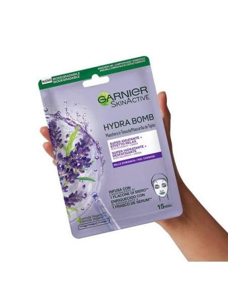 Maschera In Tessuto Super Idratante Effetto Rrelax Per Pelle Stressata