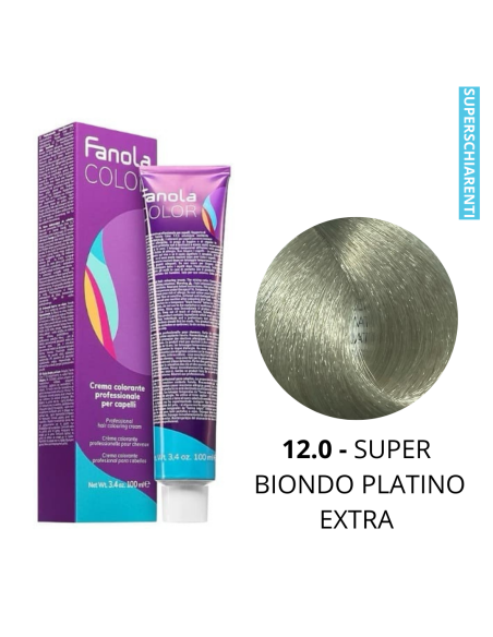Crema Colorante (12.0 SUPER BIONDO PLATINO EXTRA) - FANOLA