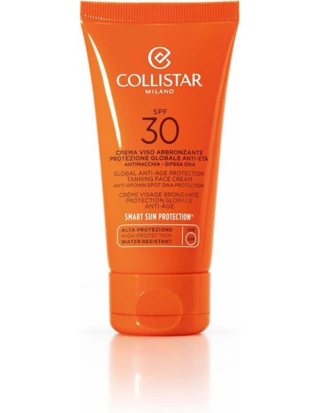 Crema Viso Abbronzante (Protezione Globale Antietà SPF 30) - COLLISTAR