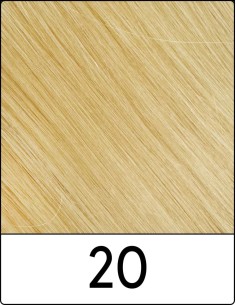 Extension con Clip Remy's (20 BIONDO PLATINO DORATO)...