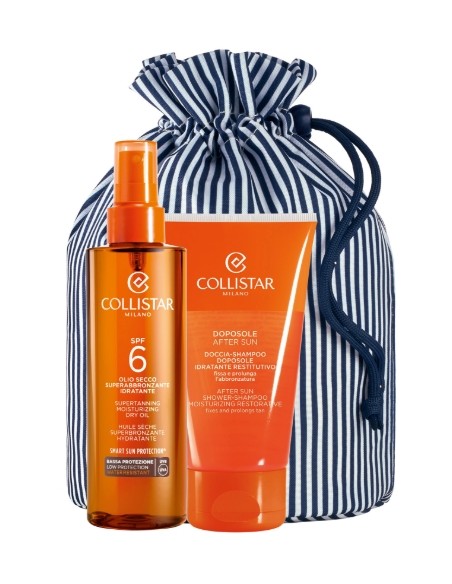 Collistar Cofanetto Olio Secco Superabbronzante Idratante SPF6