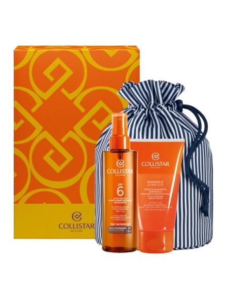 Collistar Cofanetto Olio Secco Superabbronzante Idratante SPF6
