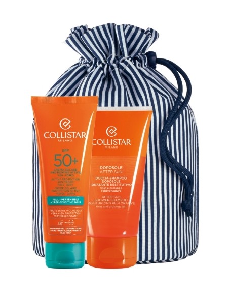 Collistar Cofanetto Crema Solare Protezione Attiva Pelli Ipersensibili SPF50+