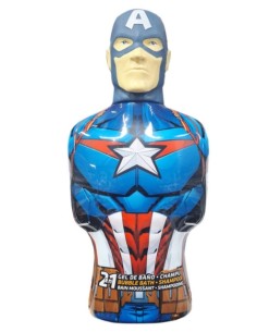 Marvel Capitan America Gel Doccia Shampoo 2 in 1