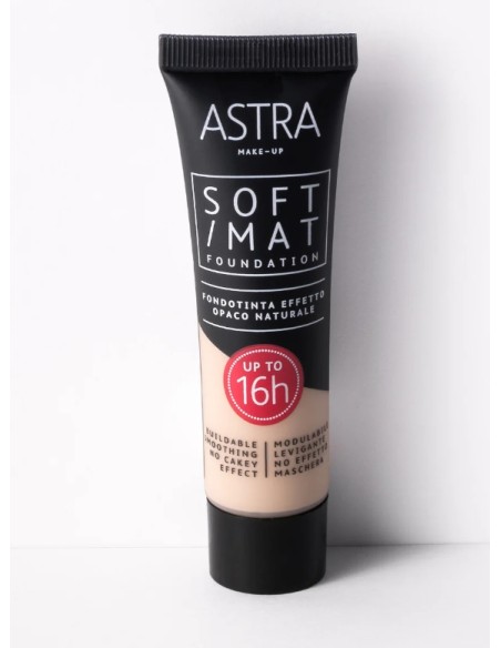Astra Soft Mat Foundation - Fondotinta Effetto Opaco Naturale