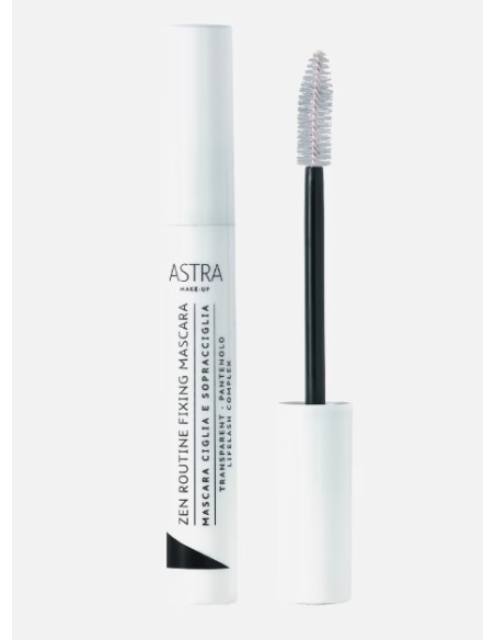Astra Zen Routine Fixing Mascara - Mascara Ciglia + Sopracciglia Trasparente