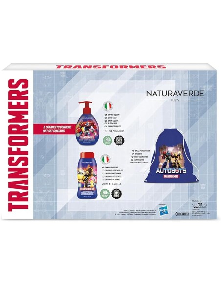 Naturaverde Transformers Cofanetto Regalo