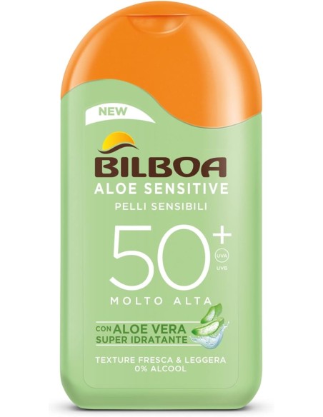 Bilboa Aloe Sensitive Pelli Sensibili 50+
