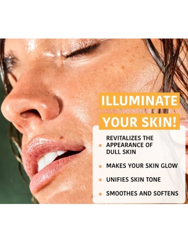 Iroha Nature Maschera Viso in Tessuto Viso AHA...