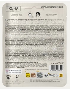 Iroha Nature Maschera Viso in Tessuto Illuminante Al... 2