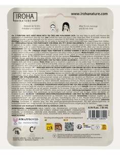 Iroha Nature Maschera Viso in Tessuto Purificante Con Tea... 2