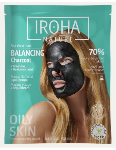 Iroha Nature Maschera Viso in Tessuto...