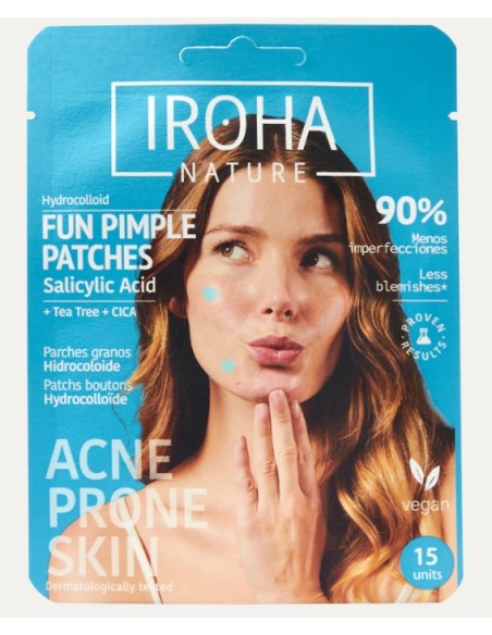 Iroha Nature Cerotti Per Brufoli Con Acido Salicilico 15 Patch