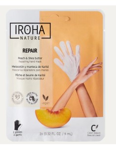 Iroha Nature Maschera Mani Riparatrice Con Pesca