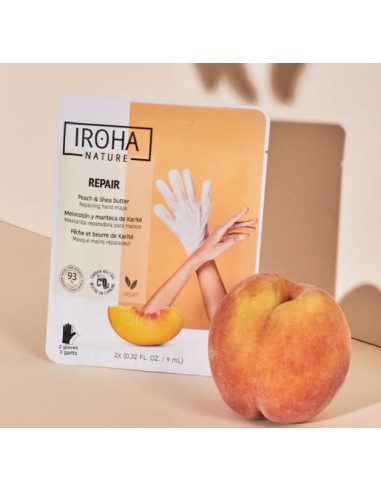 Iroha Nature Maschera Mani Riparatrice Con Pesca