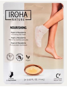 Iroha Nature Maschera Piedi Nutriente Con Argan
