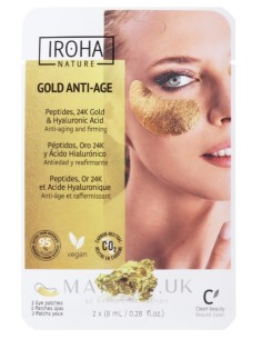 Iroha Nature Patchs Occhi Anti-età Oro
