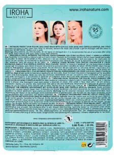 Iroha Nature Maschera Viso in Tessuto Peeling Con Acido... 2