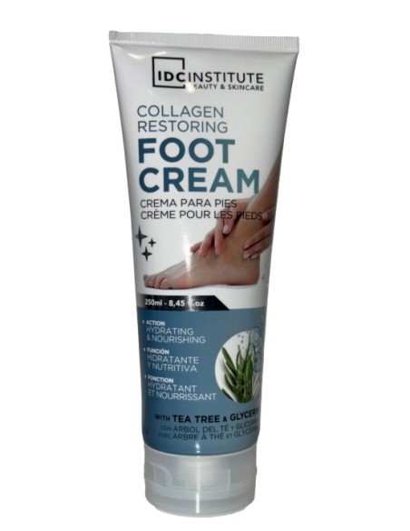 IDC INSTITUTE Crema Per i Piedi Con Tea Tree e Glicerina