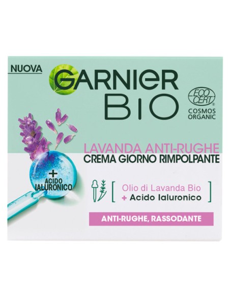 Garnier Bio Lavanda Anti-Rughe Crema Giorno Rimpolpante
